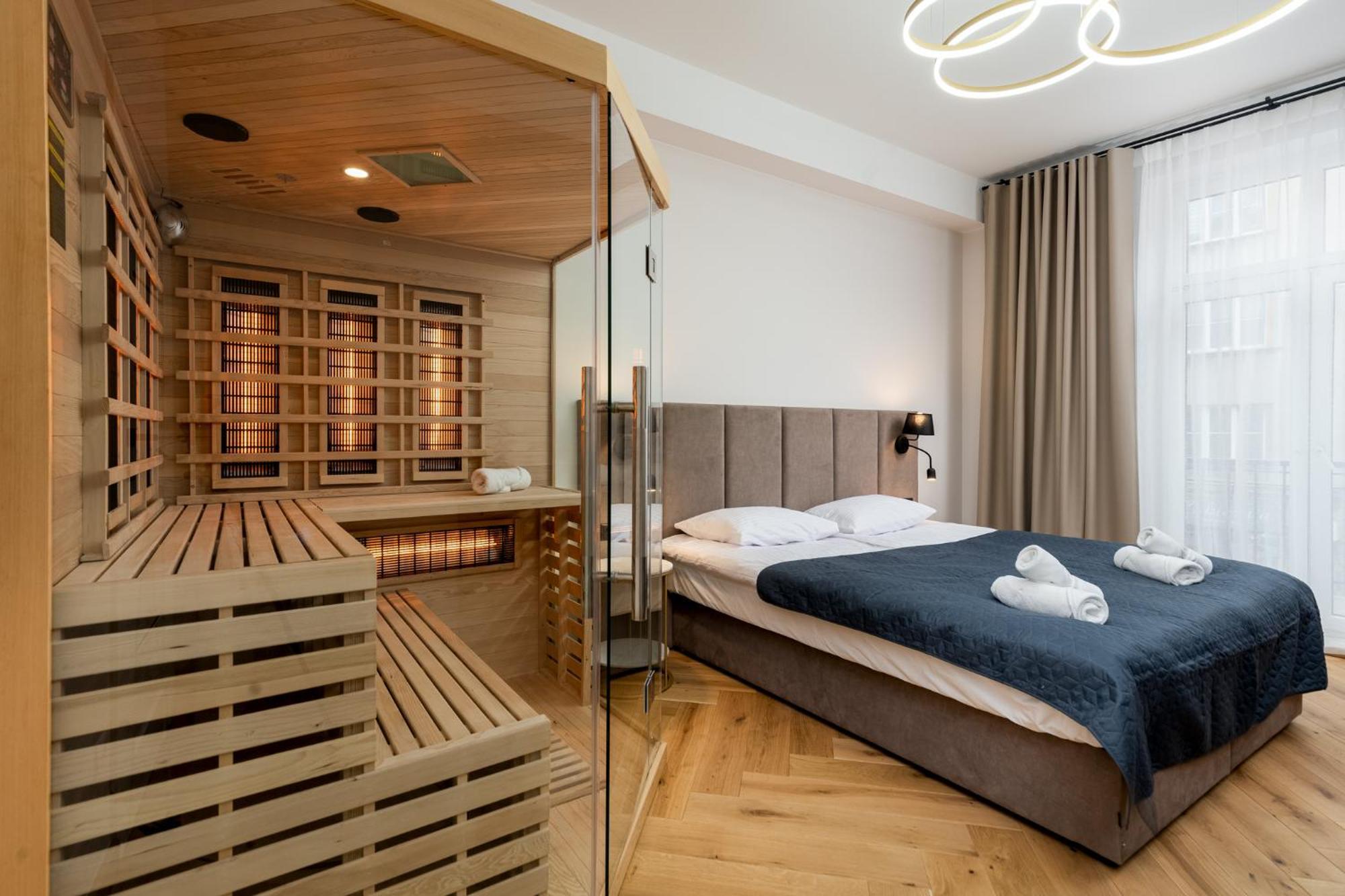 Spa Bedrooms With Sauna&Bath And Free Parking Cracóvia Exterior foto